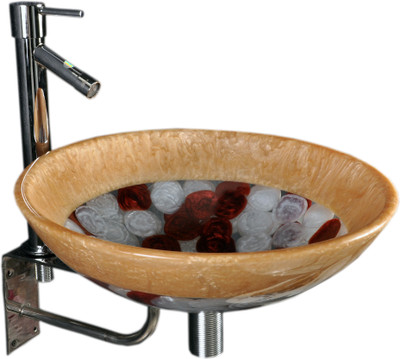 

Lucky Gold Round Pebble SRP21 Table Top Basin(Gold Round Pebble)