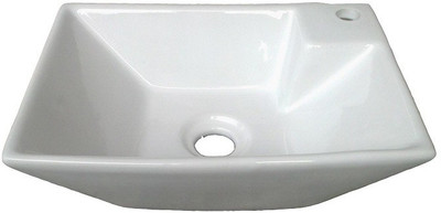 

BM BELMONTE Jex 14"X10" Table Top Basin(White)
