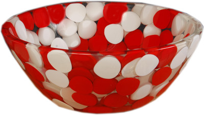 

Lucky Red Mos DZS11 Table Top Basin(Red Mos)