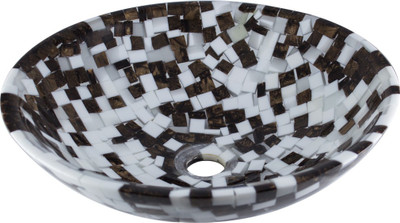 

MonTero CUBE1 Table Top Basin(White, Brown)