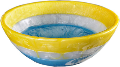 

Lucky Round Painted Yellow NRR05 Table Top Basin(Round Painted Yellow)