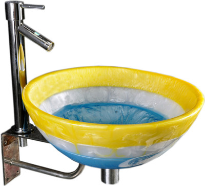 

Lucky Round Painted Yellow SRR05 Table Top Basin(Round Painted Yellow)