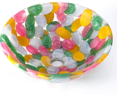 

Mudit Resin Mu19 Table Top Basin(Yellow, Green, Pink, White)