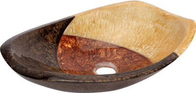 

Zahab ARC OVAL RESIN WASH BASIN OA117 Table Top Basin(Multicolor)