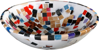 

Lucky White Broken Pattern NWM01 Table Top Basin(White Broken Pattern)