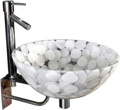 

Lucky White Stones SPB21 Table Top Basin(White Stones)
