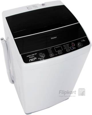 Haier 7 kg Fully Automatic Top Load Washing Machine Grey