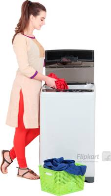 Haier 7 kg Fully Automatic Top Load Washing Machine Grey