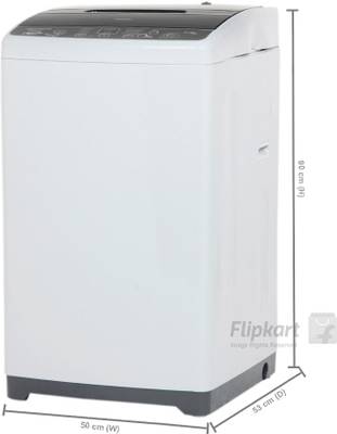 Haier 7 kg Fully Automatic Top Load Washing Machine Grey