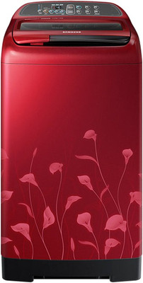 

Samsung 7.5 kg Fully Automatic Top Load Washing Machine(WA75K4020HP/TL), Scarlet red lily pattern