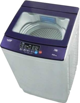 

Lloyd 7.5 kg Fully Automatic Top Load Washing Machine(LWMT75TG), White and purple