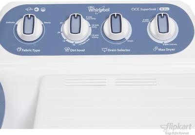 Whirlpool 8 kg Semi Automatic Top Load Washing Machine (Ace 8.0 Super Soak) 