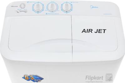 Midea 6.5 kg Semi Automatic Top Load Washing Machine (MWMSA065M02) 