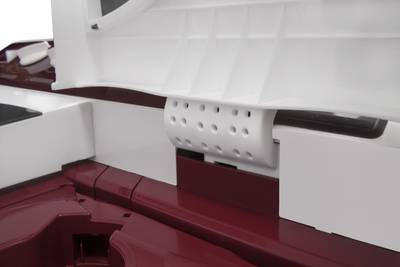 Sansui 7.3 kg Semi Automatic Top Load Washing Machine Maroon