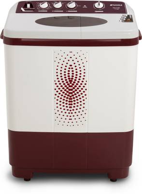 Sansui 7.3 kg Semi Automatic Top Load Washing Machine Maroon