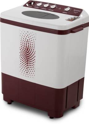 Sansui 7.3 kg Semi Automatic Top Load Washing Machine Maroon