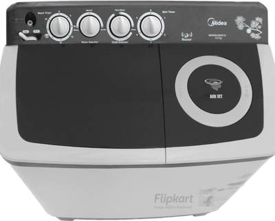 Midea 8 kg Semi Automatic Top Load Washing Machine (MWMSA080015) 