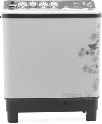 Midea 8 kg Semi Automatic Top Load Washing Machine (MWMSA080015) 