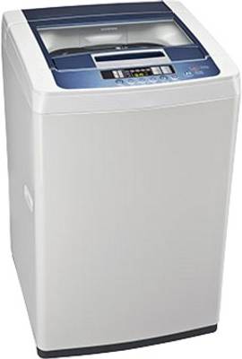 LG 7 kg Fully Automatic Top Load Washing Machine (T8067TEELR) 