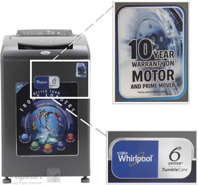 Whirlpool 8 kg Fully Automatic Top Load Washing Machine (Bloom Wash 360° World Series 80H) 