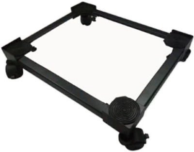 A.P. Furniture BLACK POWDER METAL TROLLEY FOR REFRIGERATORS Washing Machine Trolley