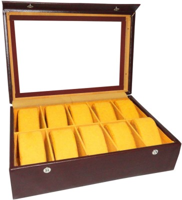 Atorakushon Storage Watch Box(Multicolor, Holds 10 Watches)   Watches  (Atorakushon)