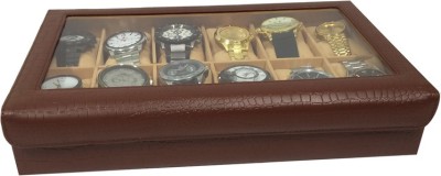 Essart Case 3 Watch Box(Brown, Holds 12 Watches)   Watches  (Essart)