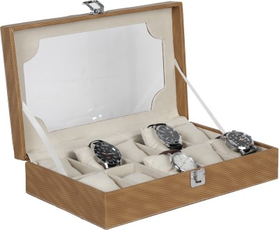 Hardcraft Wind-03 Watch Box(Brown, Holds 10 Watches)   Watches  (Hardcraft)