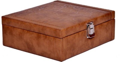 Valley 8Slot Watch Box(Tan, Holds 8 Watches)   Watches  (Valley)