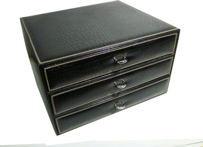 View Essart Protection Watch Box(Black, Holds 54 Watches)  Price Online