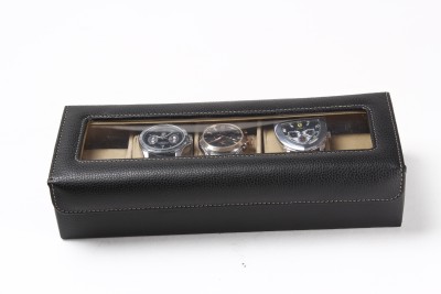 Essart Watch Box(Black, Holds 5 Watches)   Watches  (Essart)