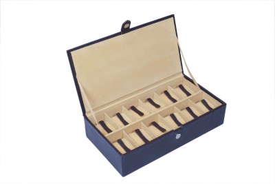 Ystore YWB26LBR Watch Box(Brown, Holds 12 Watches)   Watches  (Y Store)