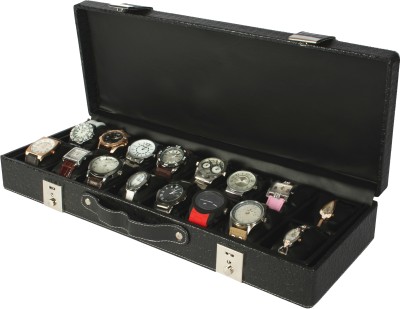 D'signer Watch Box(Black, Holds 16 Watches)   Watches  (D'signer)