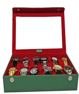 

Essart Case 1 Watch Box(Green, Holds 12 Watches)