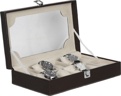Hardcraft Wind-02 Watch Box(Brown, Holds 10 Watches)   Watches  (Hardcraft)