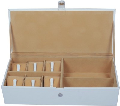 Ystore YWSG232WH Watch Box(White, Holds 6 Watches)   Watches  (Ystore)