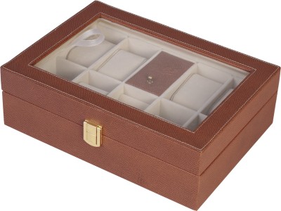 a&e Jewellery and Watch Box(Multicolor, Holds 10 Watches)   Watches  (A&E)