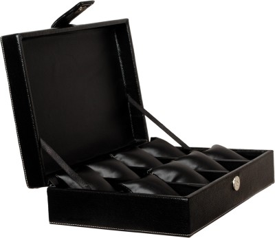 Fico Watch Box(Black, Holds 8 Watches)   Watches  (Fico)