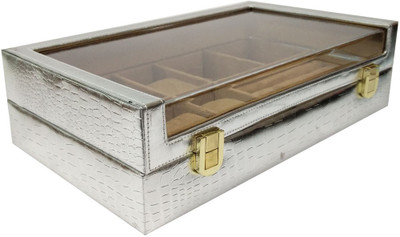 

Essart 112A Makeup and Jewellery Vanity Box(Silver)