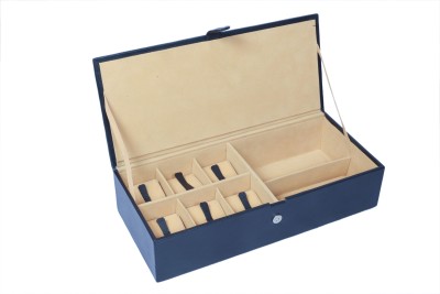 Ystore YWSG232BL Watch Box(Black, Holds 6 Watches)   Watches  (Y Store)