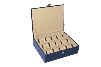 Ystore YWB35BL Watch Box(Black, Holds 15 Watches)   Watches  (Y Store)