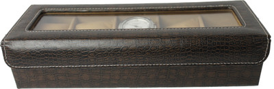 42% OFF on Felicita Spacious Watch Box(Brown, Holds 5 Watches) 42% OFF on Felicita Spacious Watch Box(Brown, Holds 5 Watches)