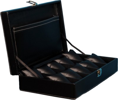 Fico Deco-1 Watch Box(Black, Holds 10 Watches)   Watches  (Fico)