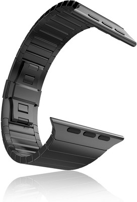 

ELV Watch-Steel-Band-42mm-Blk 42 mm Stainless Steel Watch Strap(Black)