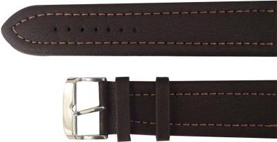 Hills n Miles Brown Leather Straps 24 mm Leather Watch Strap(Brown)   Watches  (Hills N Miles)