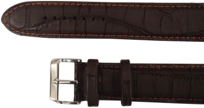 Hills n Miles Brown Leather Straps 22 mm Leather Watch Strap(Brown)   Watches  (Hills N Miles)