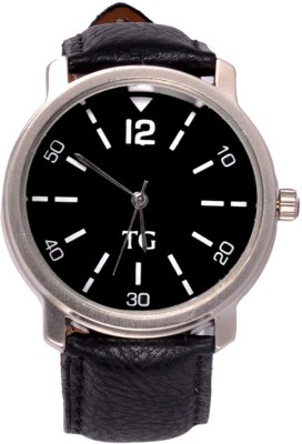 Techno Gadgets Watch 003 25 mm Leather Watch Strap(Black)   Watches  (Techno Gadgets)