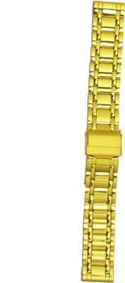 

Kolet Gold Plated 18 mm Stainless Steel Watch Strap(Gold)