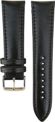 

Flux STRP-FX127A 22 mm Leather Watch Strap(Black)