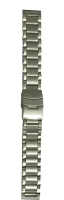 Kolet Two Tone Solid 22 mm Stainless Steel Watch Strap(Silver)   Watches  (Kolet)